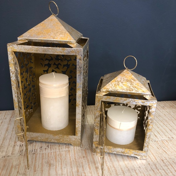 Set of 2 Garden Lanterns by Jeremie - Picture 3 of 8